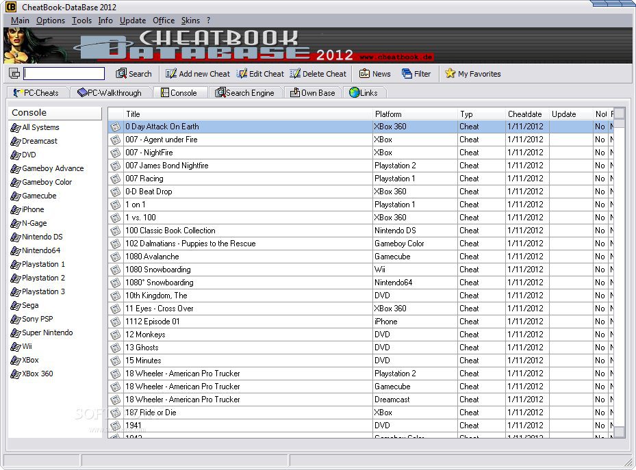 CheatBook Database 2012-daily2k