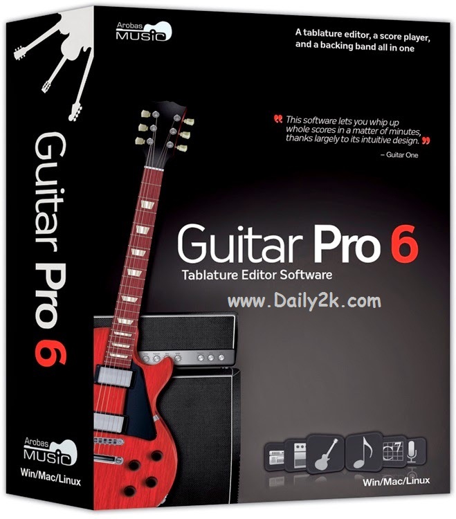 Guitar Pro 6 Keygen, Crack New Update BY ( daily2soft.com)