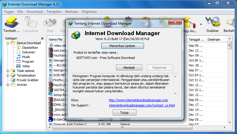 Internet Download Manager 6.21 Build 7 Full OF Patch LATEST 2016-daily2k