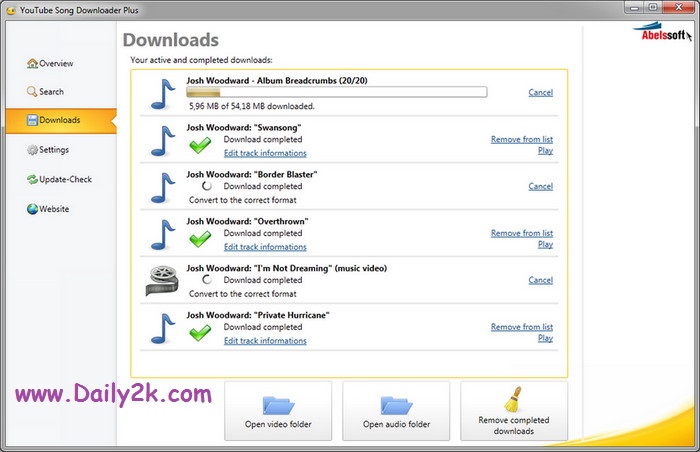 YouTube Song Downloader -Daily2k