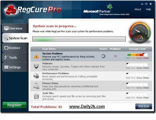 RegCure Pro 3.1.0 Crack And Patch Download Free Latest Here!