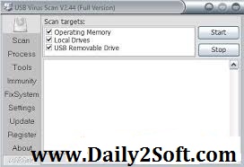 USB Virus Scan 2.4 Serial Key Full Free Download Latest Update 2016
