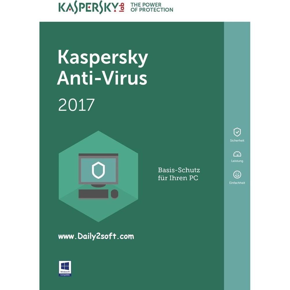 Kaspersky Total Security 2017 Crack and License Full And Free Latest Version