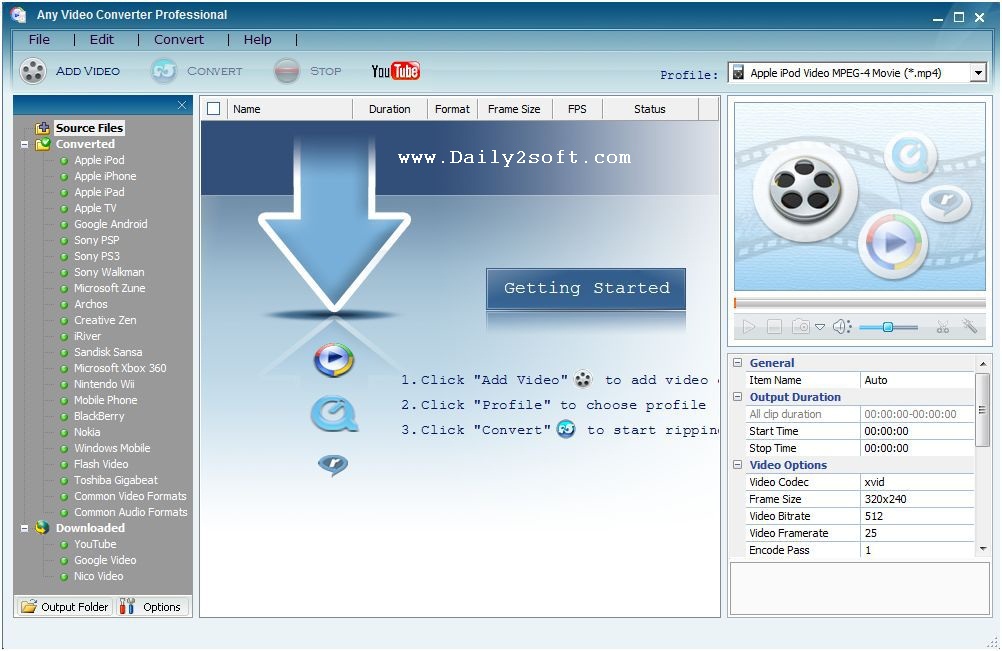 Any Video Converter Ultimate 6.0.1 Crack with Serial Key Full Download Latest
