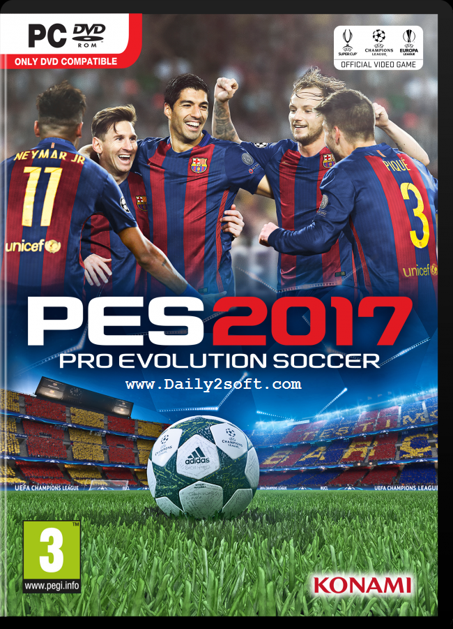 PES 2017 Full Version Download For PC Free Cracked Here