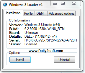 Windows 8 Loader Activator By DAZ 2016, Extreme Edition Full Download ! HERE!