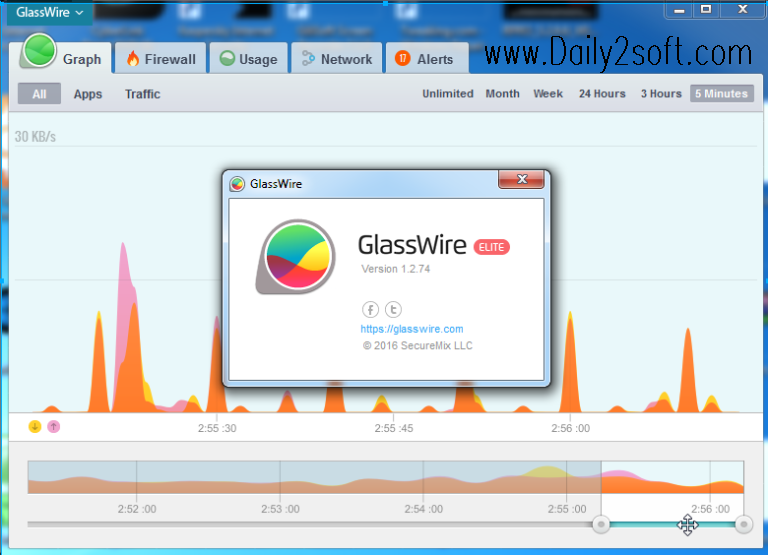 GlassWire Elite 1.2.74 Crack Key and Activation Code-Download Latest~Version!
