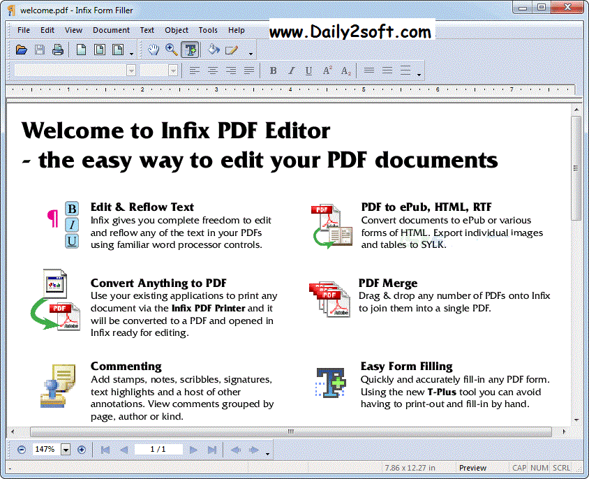 InFix PDF Editor 7 Pro Crack With-Daily2soft
