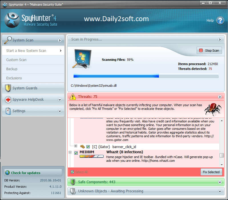 Spyhunter 4.23 Crack with Email and Password 2016 [Full- Free Download-Daily2soft