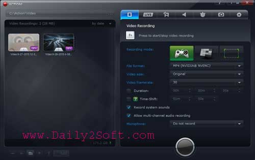 Mirillis Action 2.6.1 Crack With Serial Key Free Download [HERE] Get