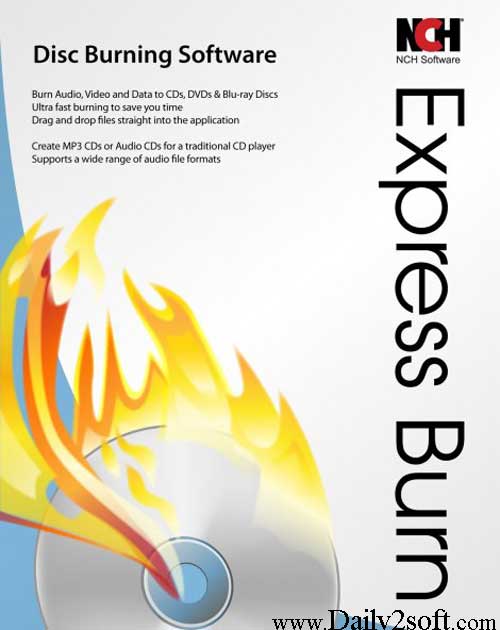 NCH Express burn 6.15 Crack & Registration Code Free Download