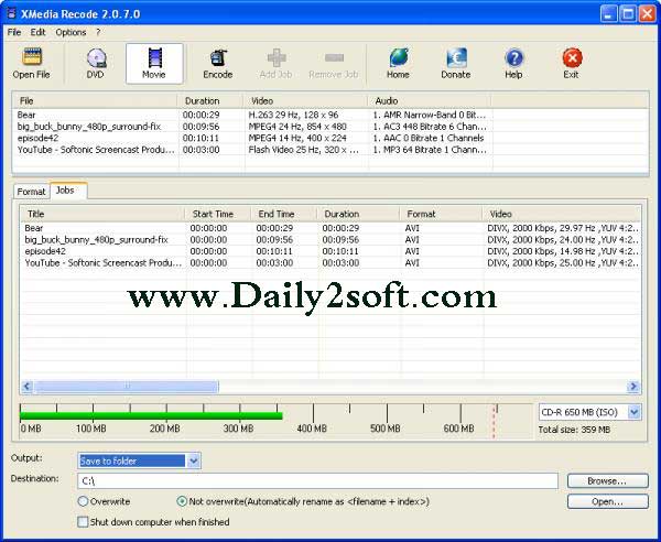 XMedia Recode 3.3.7.2 Free Download For Windows [HERE]