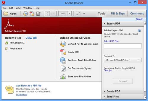 Adobe Reader XI v11.0.09 Offline Installer Free Download [Latest] Full Version