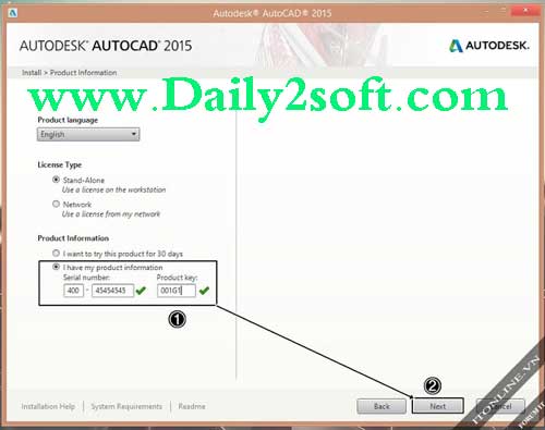 Autodesk revit 2015 product key