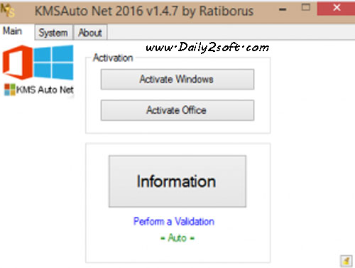 KMSAuto Net 2018 V1.5.2 Office Activator & Portable For Windows Downlaod