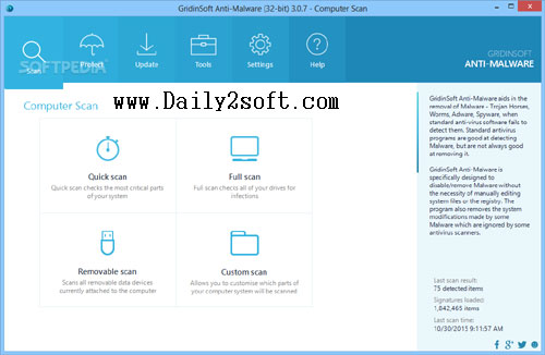 GridinSoft Anti-Malware 3.2.5 Crack With License Code Download [Now] Here !