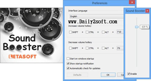 Sound Booster 1.4 Crack 2018 Plus Serial Key Free [Download] Here !