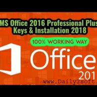 Office 2016 Product Keys 2018 Downlod Here! [Latest] Verion