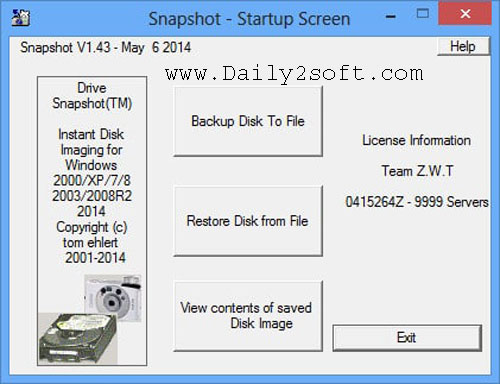 Drive SnapShot 1.46.0.18138 Crack With Serial key Download [Full] Version