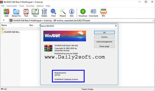 WinRAR 5.60 Beta 3 Crack Download Present! [Latest] Here