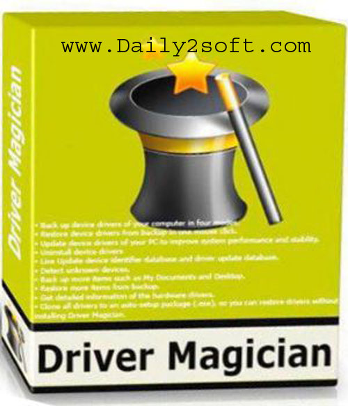 Driver Magician 5.1 Crack + Serial Key [Windows + Mac] Download