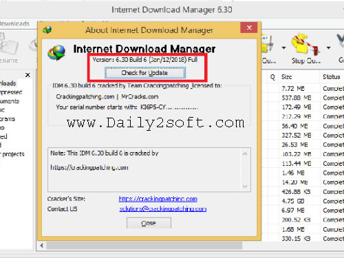 Internet Download Manager (IDM) 6.31 Build 3 + Crack + Serial Key Download [Here]