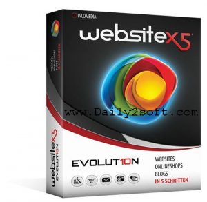 Incomedia WebSite X5 Professional 16.1.1 & Keygen Daily2soft