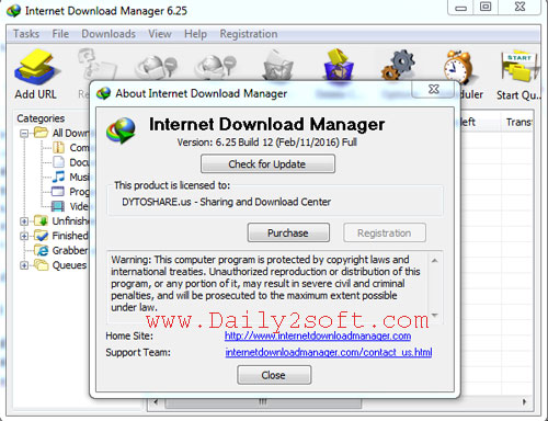 Internet Download Manager 6.25 Build 12 Crack Download For Windows