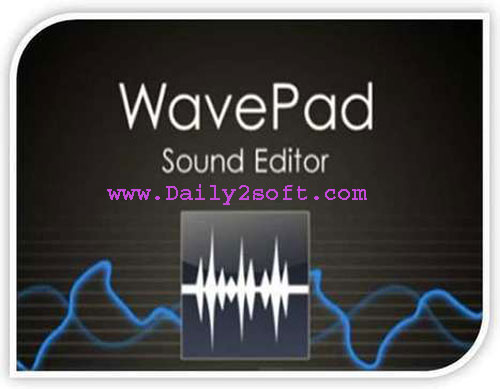 Wavepad Sound Editor 8.41 Crack 2018 With Activation Code Full Version