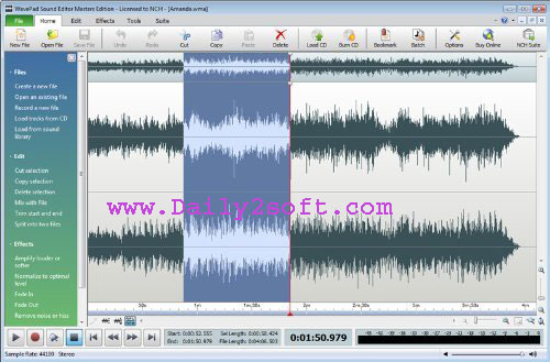 Wavepad Sound Editor 8.41 Crack 2018 With Activation Code Full Version