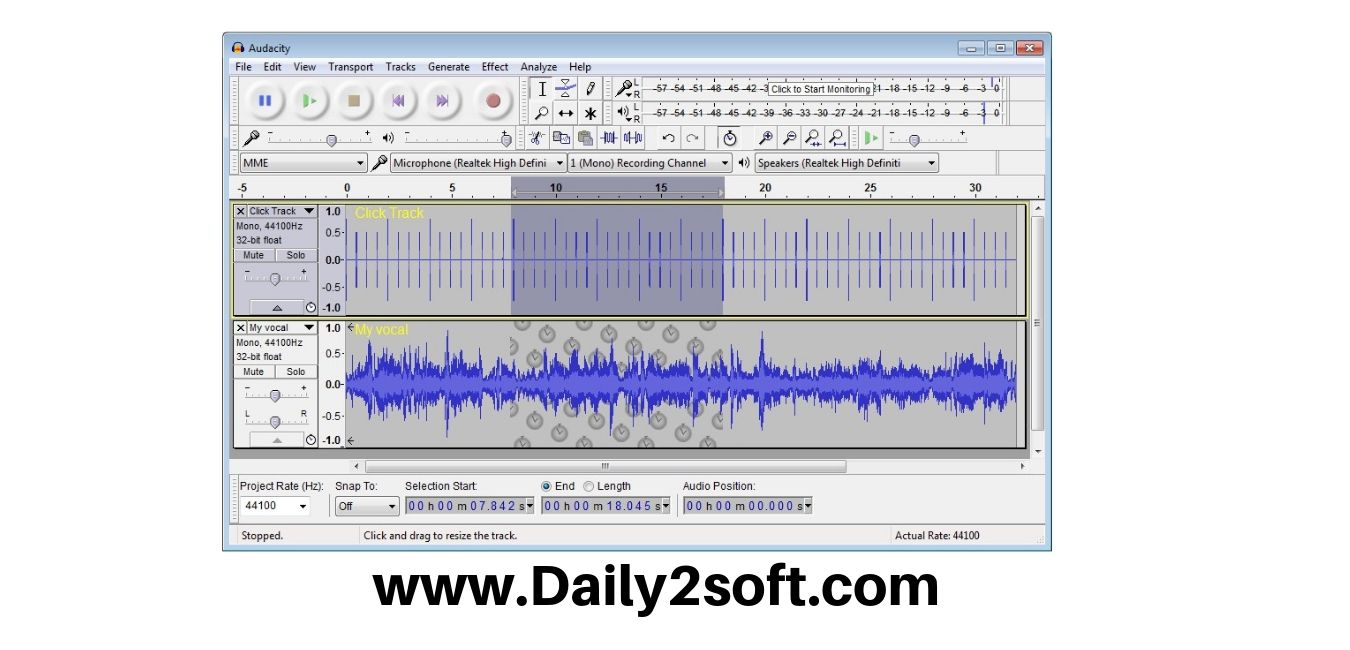 Audacity 2.3.2 Crack With Keygen Free Download [2019] Latest Version